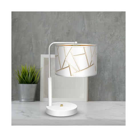 Bordlampe ZIGGY Milagro E27 - Hvit