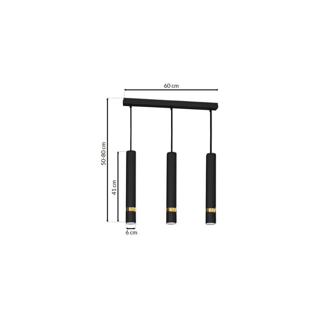 Hengelampe JOKER Milagro 3xGU10