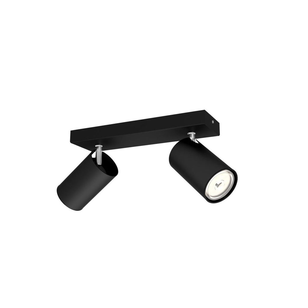 Spotskinne KOSIPO Philips GU10 - Sort