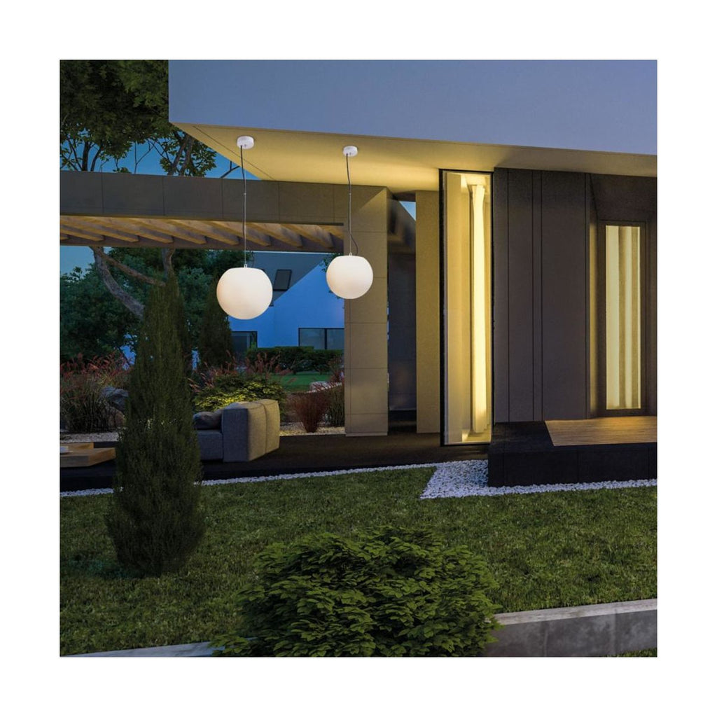 Utendørs taklampe CUMULUS TK Lighting E27 - Hvit