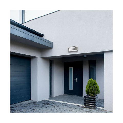 Utendørs vegglampe SITOM Sanico E27 - Sølv