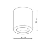 Utenpåliggende takspot FARO LIGHT PRESTIGE GU10