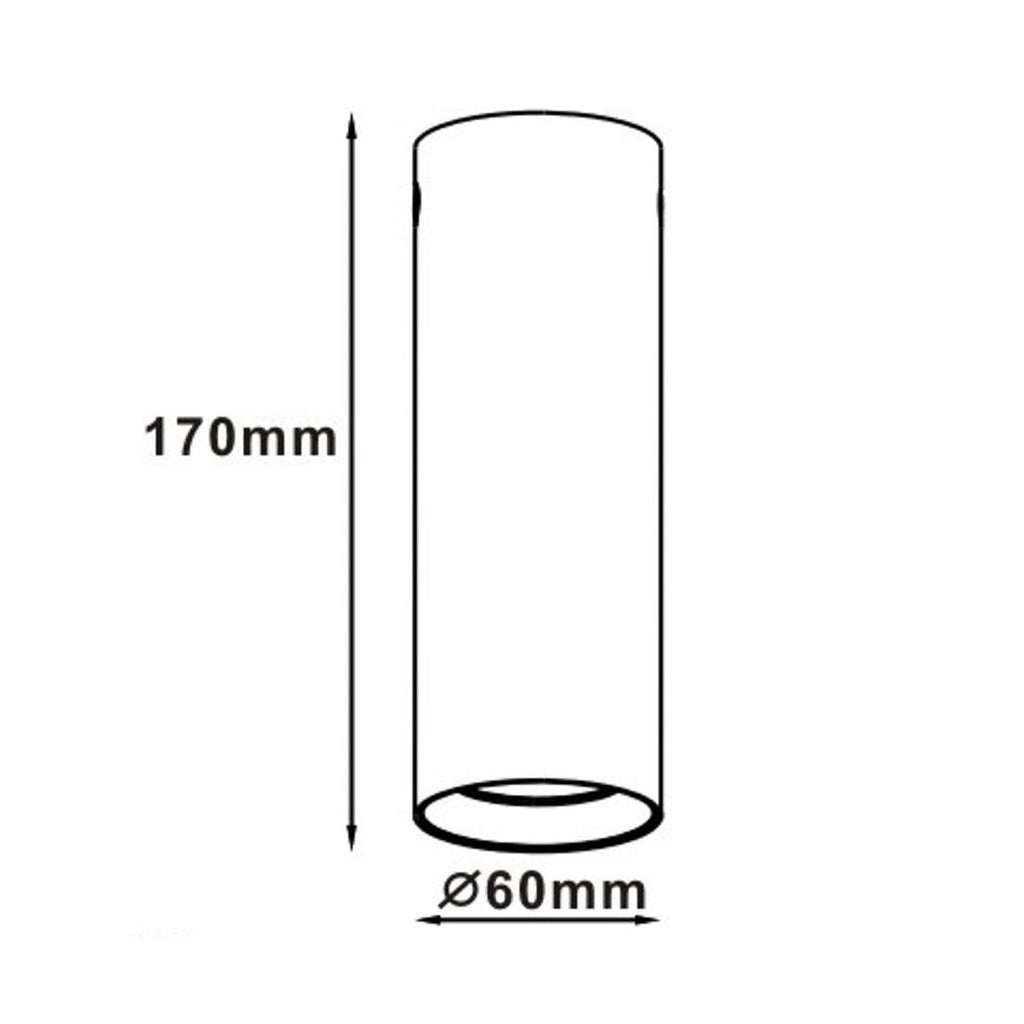 Utenpåliggende Takspot MANACOR LIGHT PRESTIGE GU10 - Hvit