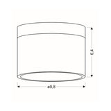 Utenpåliggende TUBA CANDELLUX GU10