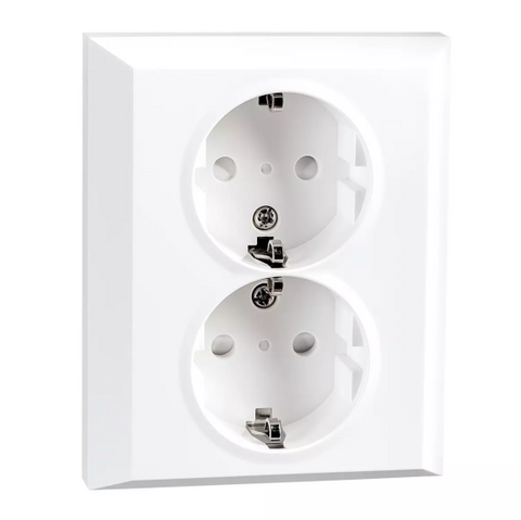 STIKK IF Dobbel M/J HVIT