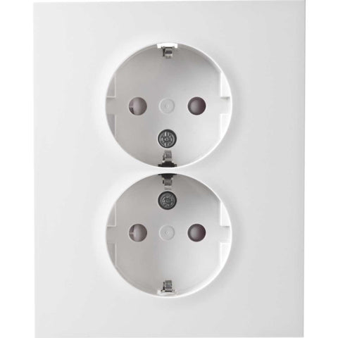 Elko plus dobbel m/jord innfelt - Hvit