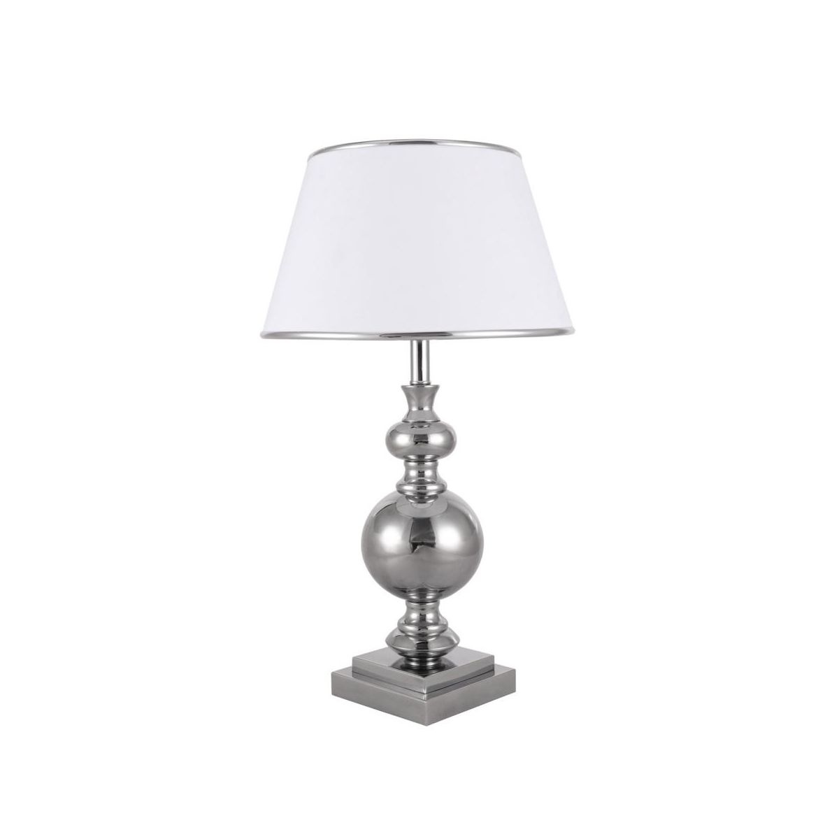 Bordlampe LETTO Italux E27 - Sølv