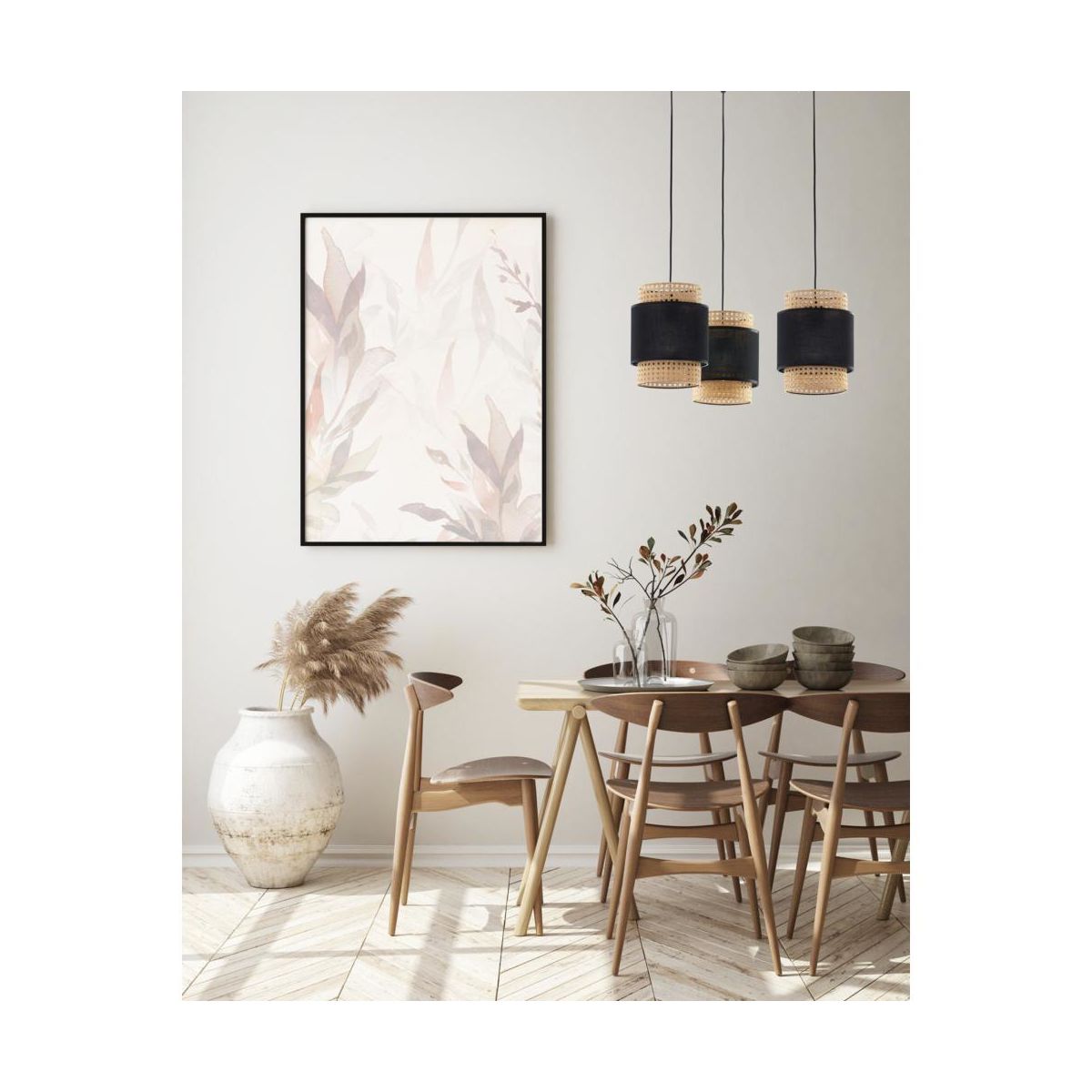 Hengelampe BOHO TK Lighting 3xE27