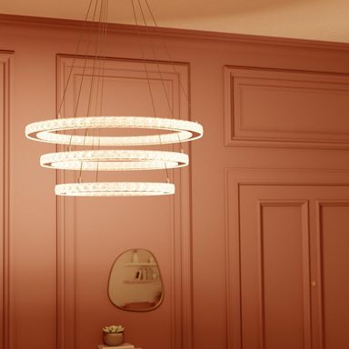 Hengelampe SHOSHONE Inspire LED - Sølv