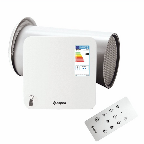 Varmeutgjevning ventilator ECOCOMFORT Vantubo 50m2