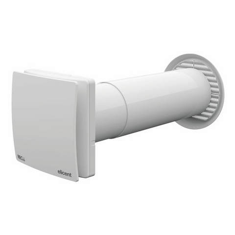 Varmeutgjevning ventilator RECDUO Vantubo 25m2