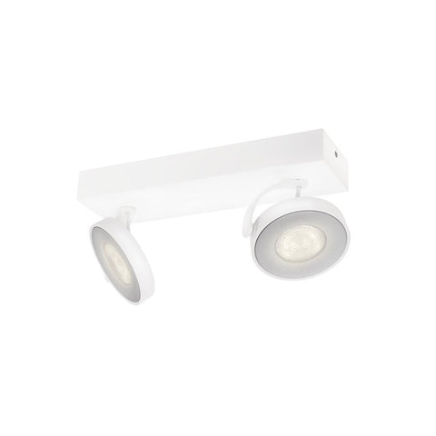 Spotskinne CLOCKWORK Philips LED - Hvit