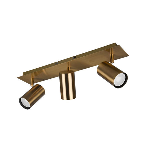 Spotskinne MARLEY Trio GU10 - Gull