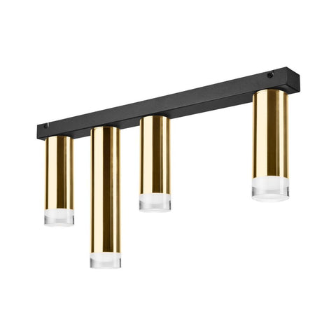 Taklampe DIEGO Lamkur 4xE27 - Gull