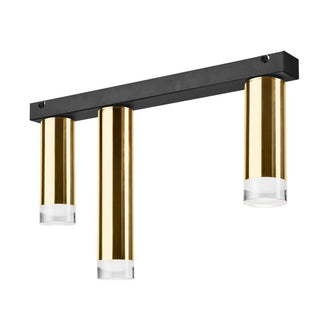 Taklampe DIEGO Lamkur 3xE27 - Gull