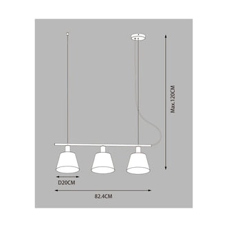 Taklampe NAMA Inspire E27