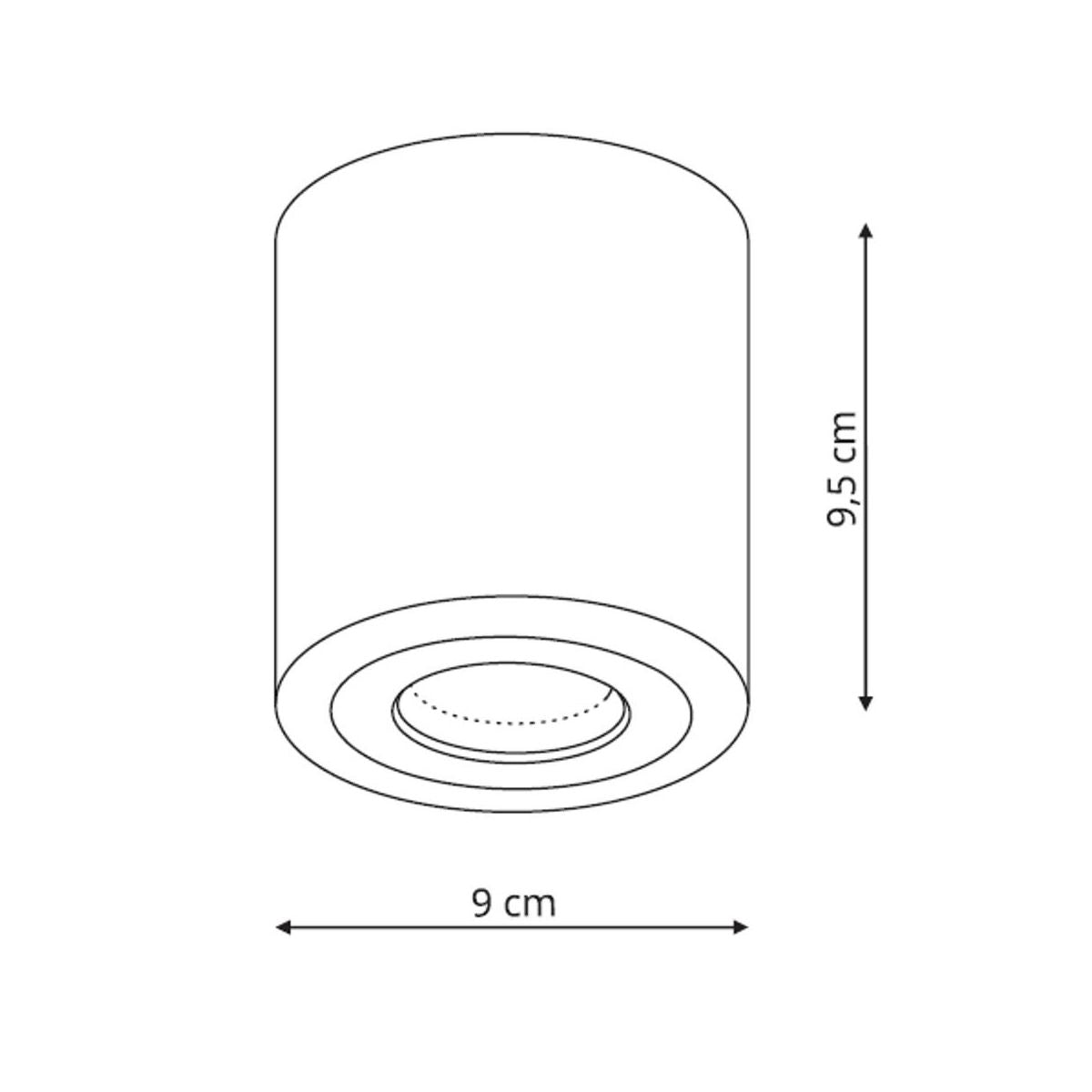 Utenpåliggende FARO XL LIGHT PRESTIGE GU10