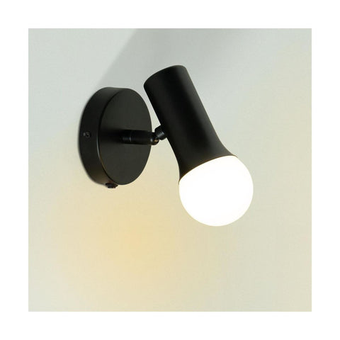 Vegglampe HOKI Inspire E27 - Sort