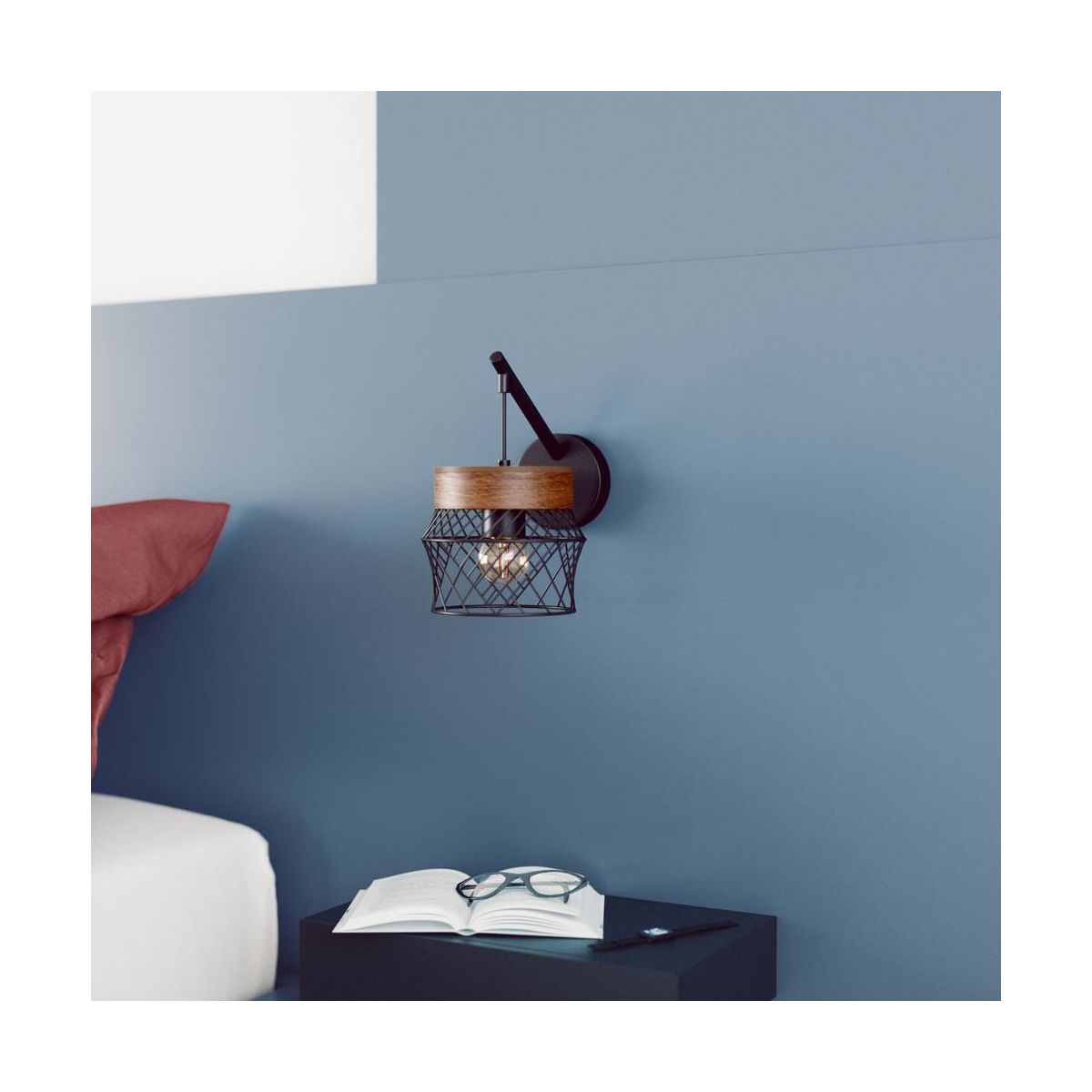 Vegglampe KANEL Inspire E27