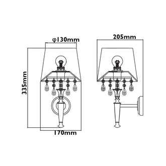 Vegglampe VIGO LIGHT PRESTIGE E14