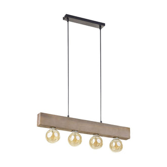 Hengelampe ARTWOOD TK Lighting 4xE27