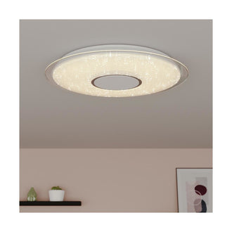 Smart Plafond VIZZINI 56cm m/ Fjernkontroll
